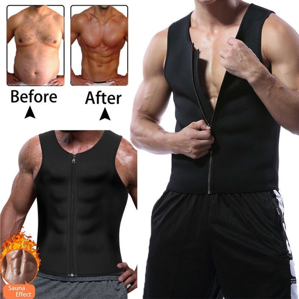 Waist trainer for men. Workout Fitness-